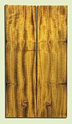 MYUSB16002 - Myrtlewood, Soprano Ukulele Soundboard, Salvaged Old Growth, Excellent Color & Good Curl, Amazing Ukulele Tonewood, 2 panels each 0.18" x 3.5" X 13.5", S1S