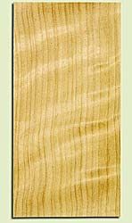 CDUHS16882 - Curly Port Orford Cedar, Ukulele Headstock Plate, Air Dried, Excellent Color & Curl, Adds Pazzazz, Multiples Available, each 0.15" x 3.5" X 7" 