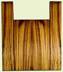 MYUS31376 - Myrtlewood, Baritone Ukulele Back & Side Set, Med. to Fine Grain, Good Color & Curl, Outstanding Ukulele Wood, 2 panels each 0.15" x 5.75" X 16.5", S2S, and 2 panels each 0.15" x 3.75" X 22.25", S2S