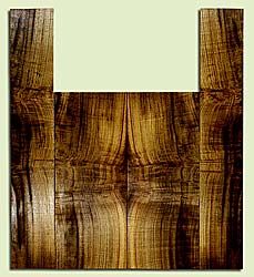 MYUS33409 - Myrtlewood, Baritone or Tenor Ukulele Back & Side Set, Med. to Fine Grain, Excellent Color, Great Ukulele Wood, 2 panels each 0.14" x 5.875" X 14.5", S2S, and 2 panels each 0.14" x 3.625" X 21.375", S2S