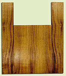 MYUS33412 - Myrtlewood, Baritone or Tenor Ukulele Back & Side Set, Med. to Fine Grain, Excellent Color, Great Ukulele Wood, 2 panels each 0.15" x 5.5" X 14.5", S2S, and 2 panels each 0.15" x 3.625" X 21.25", S2S