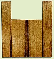 MYUS33432 - Myrtlewood, Baritone or Tenor Ukulele Back & Side Set, Med. to Fine Grain, Excellent Color, Great Ukulele Wood, 2 panels each 0.15" x 6" X 14.5", S2S, and 2 panels each 0.15" x 3.625" X 21", S2S