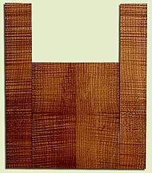 MAUS33489 - Big Leaf Maple, Tenor Ukulele Back & Side Set, Med. to Fine Grain, Excellent Color, Great Ukulele Wood, 2 panels each 0.12" x 5.375" X 13.375", S2S, and 2 panels each 0.12" x 3.375" X 20.75", S2S