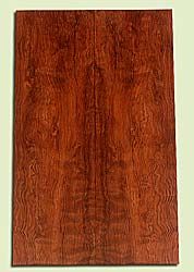 RWUSB34384 - Curly Redwood, Baritone or Tenor Ukulele Soundboard, Med. to Fine Grain Salvaged Old Growth, Excellent Color & Curl, Stellar Ukulele Wood, 2 panels each 0.18" x 5.75" X 17.625", S2S