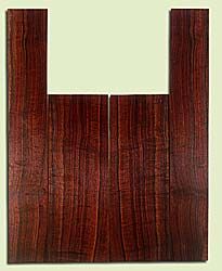 KOUS34658 - Koa, Baritone Ukulele Back & Side Set, Med. to Fine Grain Salvaged Old Growth, Excellent Color & Curl, Traditional Ukulele Wood, 2 panels each 0.12" x 5.375" X 15.375", S2S, and 2 panels each 0.12" x 3.5" X 22.875", S2S