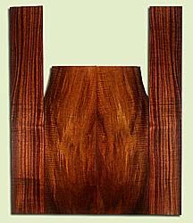 KOUS34662 - Koa, Baritone Ukulele Back & Side Set, Med. to Fine Grain Salvaged Old Growth, Excellent Color & Curl, Traditional Ukulele Wood, 2 panels each 0.16" x 5.75" X 16.375", S2S, and 2 panels each 0.15" x 3.625" X 23", S2S