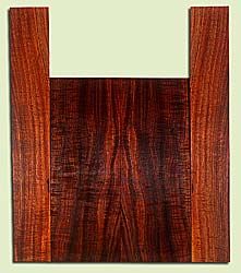 KOUS34668 - Koa, Baritone Ukulele Back & Side Set, Med. to Fine Grain Salvaged Old Growth, Excellent Color & Curl, Traditional Ukulele Wood, 2 panels each 0.14" x 6" X 16", S2S, and 2 panels each 0.16" x 3.375" X 22", S2S