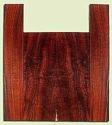 KOUS34673 - Koa, Baritone Ukulele Back & Side Set, Med. to Fine Grain Salvaged Old Growth, Excellent Color & Curl, Traditional Ukulele Wood, Note:  Knot out of layout, 2 panels each 0.13" x 5.75" X 16", S2S, and 2 panels each 0.16" x 3.25" X 21", S2S