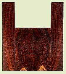 KOUS34675 - Koa, Baritone Ukulele Back & Side Set, Med. to Fine Grain Salvaged Old Growth, Excellent Color & Curl, Traditional Ukulele Wood, 2 panels each 0.14" x 5.625" X 14.125", S2S, and 2 panels each 0.17" x 4" X 22.125", S2S