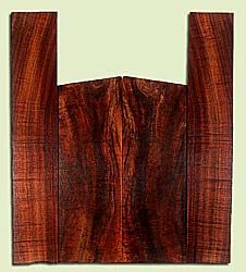 KOUS34676 - Koa, Baritone Ukulele Back & Side Set, Med. to Fine Grain Salvaged Old Growth, Excellent Color & Curl, Traditional Ukulele Wood, 2 panels each 0.14" x 5.75" X 15.75", S2S, and 2 panels each 0.16" x 4" X 22.125", S2S
