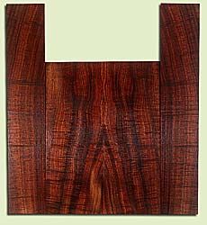 KOUS34682 - Koa, Baritone Ukulele Back & Side Set, Med. to Fine Grain Salvaged Old Growth, Excellent Color & Curl, Traditional Ukulele Wood, 2 panels each 0.13" x 6" X 16.125", S2S, and 2 panels each 0.16" x 4" X 22.25", S2S