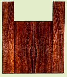 KOUS34683 - Koa, Baritone Ukulele Back & Side Set, Med. to Fine Grain Salvaged Old Growth, Excellent Color & Curl, Traditional Ukulele Wood, 2 panels each 0.13" x 5.75" X 16", S2S, and 2 panels each 0.11" x 3.5" X 22", S2S