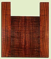 KOUS34693 - Koa, Tenor Ukulele Back & Side Set, Med. to Fine Grain Salvaged Old Growth, Excellent Color & Curl, Traditional Ukulele Wood, 2 panels each 0.17" x 5" X 14", S2S, and 2 panels each 0.15" x 3.125" X 18.75", S2S