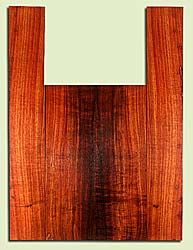 KOUS34698 - Koa, Tenor Ukulele Back & Side Set, Med. to Fine Grain Salvaged Old Growth, Excellent Color & Curl, Traditional Ukulele Wood, 2 panels each 0.12" x 4.625" X 14.25", S2S, and 2 panels each 0.11" x 3.25" X 21.5", S2S