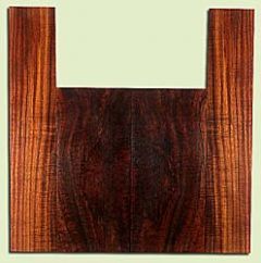KOUS34701 - Koa, Tenor Ukulele Back & Side Set, Med. to Fine Grain Salvaged Old Growth, Excellent Color & Curl, Traditional Ukulele Wood, 2 panels each 0.14" x 5.625" X 12.875", S2S, and 2 panels each 0.15" x 2.5" X 19", S2S