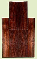 KOUS34704 - Koa 6 piece, Tenor Ukulele Top, Back & Side Set, Med. to Fine Grain Salvaged Old Growth, Excellent Color & Curl, Traditional Ukulele Wood, 4 panels each 0.16" x 4.625" X 14", S2S, and 2 panels each 0.09" x 3.5" X 20", S2S