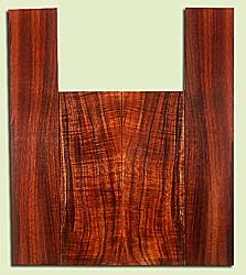 KOUS34709 - Koa, Soprano Ukulele Back & Side Set, Med. to Fine Grain Salvaged Old Growth, Excellent Color & Curl, Traditional Ukulele Wood, 2 panels each 0.16" x 3.875" X 11.125", S2S, and 2 panels each 0.16" x 3" X 16.375", S2S