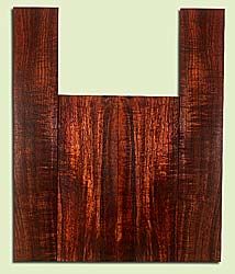 KOUS34712 - Koa, Soprano Ukulele Back & Side Set, Med. to Fine Grain Salvaged Old Growth, Excellent Color & Curl, Traditional Ukulele Wood, 2 panels each 0.16" x 3.875" X 11", S2S, and 2 panels each 0.13" x 2.875" X 16.5", S2S