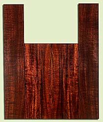 KOUS34713 - Koa, Soprano Ukulele Back & Side Set, Med. to Fine Grain Salvaged Old Growth, Excellent Color & Curl, Traditional Ukulele Wood, 2 panels each 0.15" x 3.875" X 11", S2S, and 2 panels each 0.14" x 3" X 16.5", S2S
