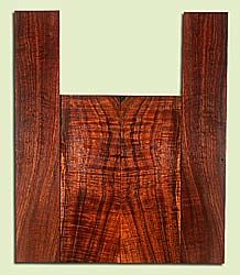 KOUS34714 - Koa, Soprano Ukulele Back & Side Set, Med. to Fine Grain Salvaged Old Growth, Excellent Color & Curl, Traditional Ukulele Wood, 2 panels each 0.16" x 4" X 11.125", S2S, and 2 panels each 0.13" x 2.875" X 16.5", S2S