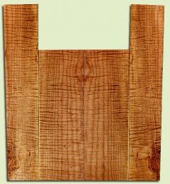 MAUS40737 - Big Leaf Maple, Baritone Ukulele Back & Side Set, Fine Grain, Excellent Color & Curl, Exquisite Ukulele Wood, 2 panels each 0.14" x 5.5" X 15.875", S2S, and 2 panels each 0.14" x 3.875" X 21.375", S2S