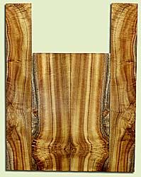 MYUS41377 - Myrtlewood, Tenor Ukulele Back & Side Set, Med. to Fine Grain, Excellent Color & Curl, Great Ukulele Wood, 2 panels each 0.16" x 4.875" X 15.25", S2S, and 2 panels each 0.16" x 3.375" X 21.5", S2S