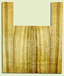 MYUS41379 - Myrtlewood, Tenor Ukulele Back & Side Set, Med. to Fine Grain, Excellent Color & Curl, Great Ukulele Wood, 2 panels each 0.17" x 5.375" X 13.875", S2S, and 2 panels each 0.17" x 3.375" X 20.75", S2S