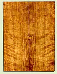 CDUSB43237 - Port Orford Cedar, Baritone or Tenor Ukulele Soundboard, Med. to Fine Grain Salvaged Old Growth, Very Good Color & Curl, Amazing Ukulele Wood, 2 panels each 0.17" x 5.5" X 15", S2S