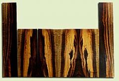 MYUS43624 - Myrtlewood, 6 piece Baritone or Tenor Ukulele Back, Top & Side Set, Med. to Fine Grain, Excellent Color & Curl, Great Ukulele Wood, 4 panels each 0.17" x 6" X 15", S2S, and 2 panels each 0.17" x 4.25" X 23", S2S