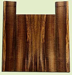 MYUS45503 - Myrtlewood, Baritone or Tenor Ukulele Back & Side Set, Med. to Fine Grain, Excellent Color & Figure, Great Ukulele Wood, 2 panels each 0.17" x 6 to 6.5" X 18", S2S, and 2 panels each 0.16" x 4" X 22", S2S