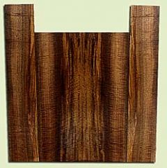 MYUS45504 - Myrtlewood, Baritone or Tenor Ukulele Back & Side Set, Med. to Fine Grain, Excellent Color & Figure, Great Ukulele Wood, 2 panels each 0.17" x 6 to 6.5" X 18", S2S, and 2 panels each 0.16" x 4" X 21.75", S2S