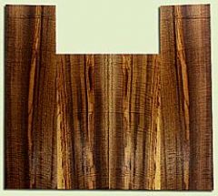 MYUS45507 - Myrtlewood, Baritone or Tenor Ukulele Back & Side Set, Med. to Fine Grain, Excellent Color & Figure, Great Ukulele Wood, 2 panels each 0.17" x 6" X 16", S2S, and 2 panels each 0.17" x 6" X 21.875", S2S
