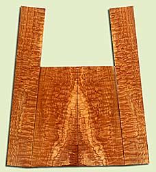 MAUS45514 - Big Leaf Maple, Baritone or Tenor Ukulele Back & Side Set, Med. to Fine Grain, Excellent Color & Figure, Great Ukulele Wood, 2 panels each 0.17" x 5.375" X 14.625", S2S, and 2 panels each 0.17" x 3.625" X 23.125", S2S