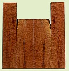 MAUS46181 - Big Leaf Maple, Tenor Ukulele Back & Side Set, Med. to Fine Grain, Excellent Color & Quilt, Rare Ukulele Wood, 2 panels each 0.18" x 5" X 14.25", S2S, and 2 panels each 0.18" x 3.875" X 19.25", S2S